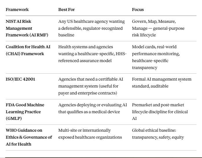 Complete AI Governance in Healthcare Agencies